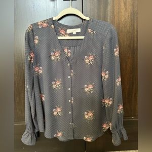 Womens LOFT blouse